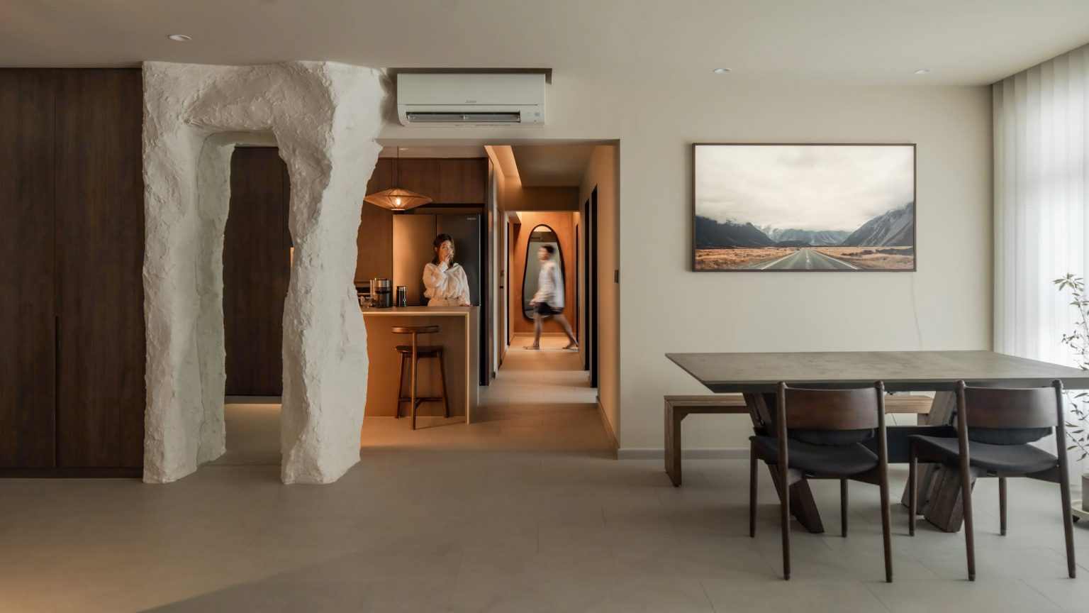 Inside A 110sqm Cave Like Apartment For A Family Of Three 1