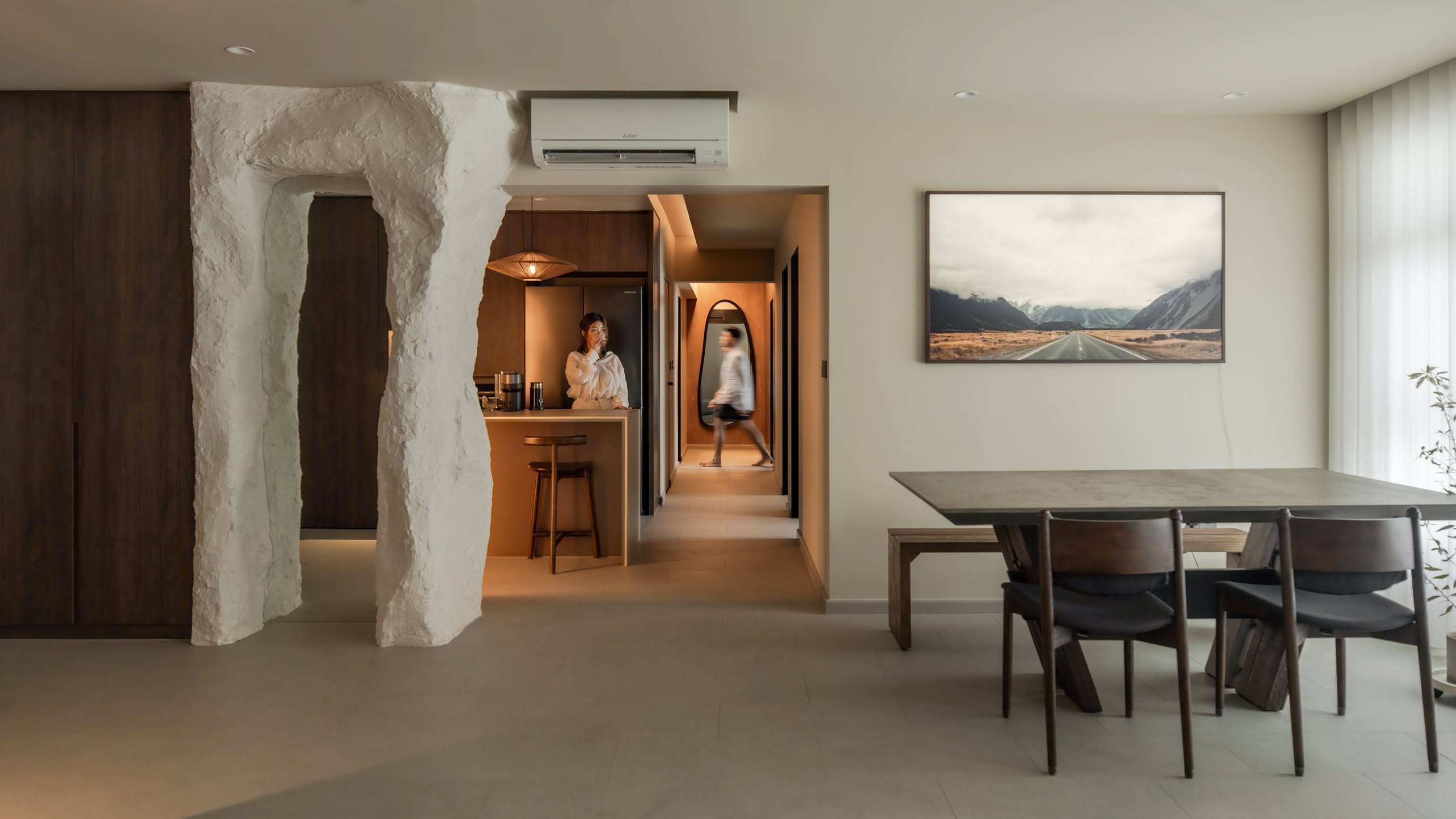 Inside A 110sqm Cave Like Apartment For A Family Of Three 1