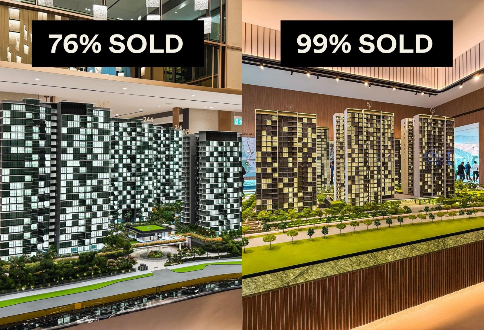 The Differing Sale Tactics Of Chuan Park And Emerald of Katong