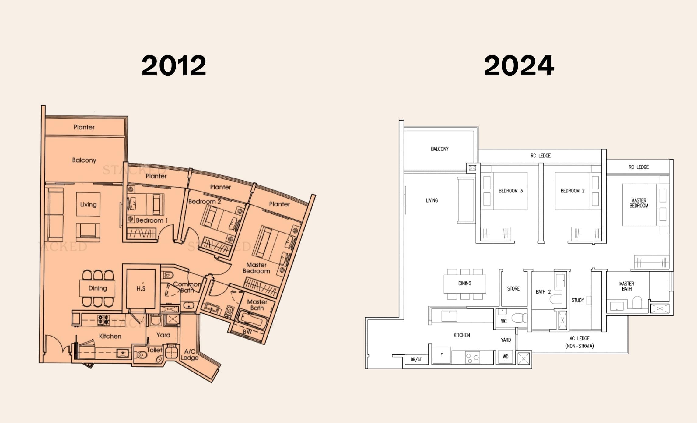 floor plan changes