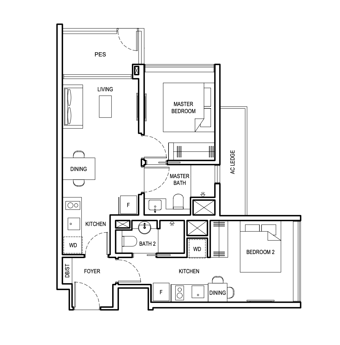 grand dunman dualkey layout