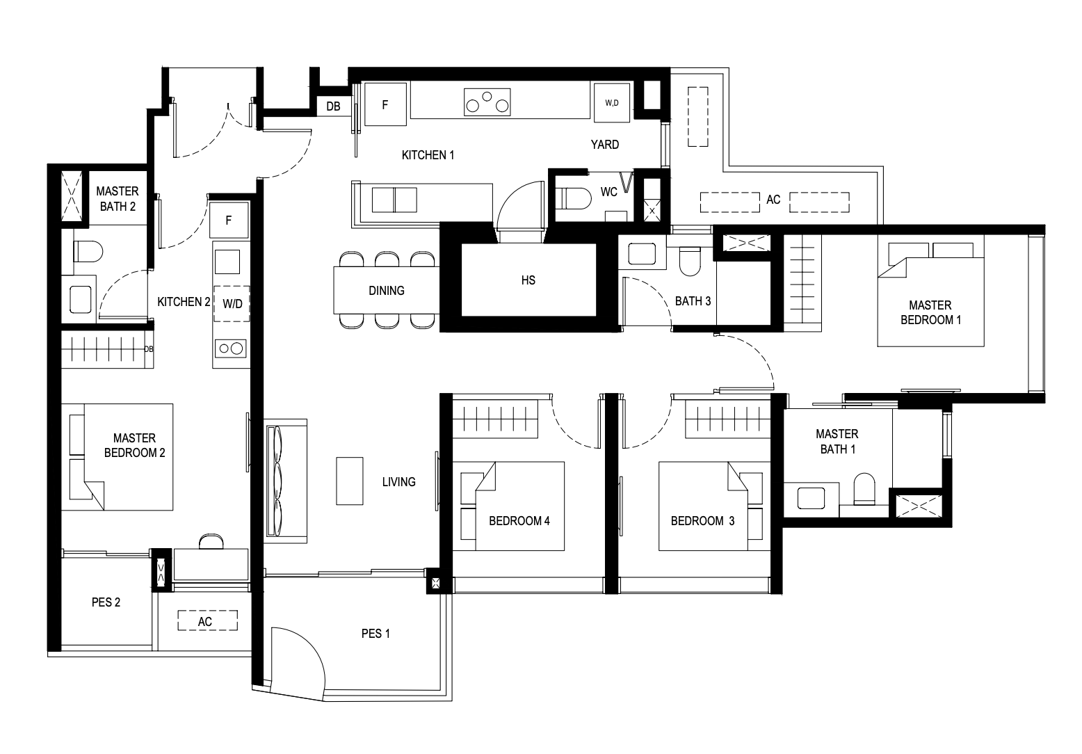 lentor hills residences 4 bedroom dualkey