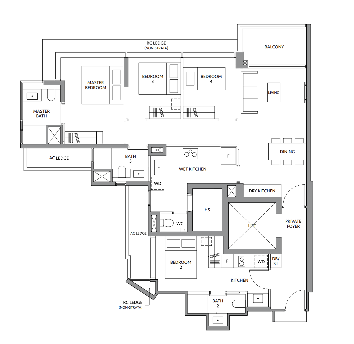 lakegarden residences dualkey