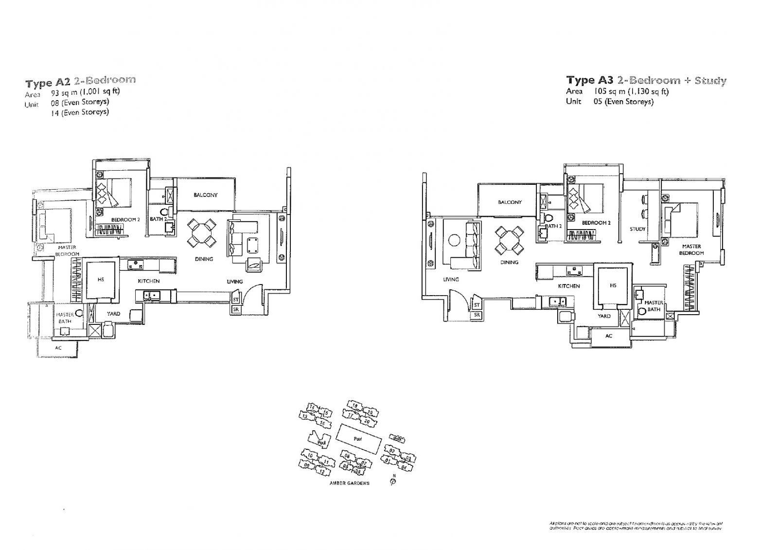 The Esta 2 Bedroom Floor Plan 2