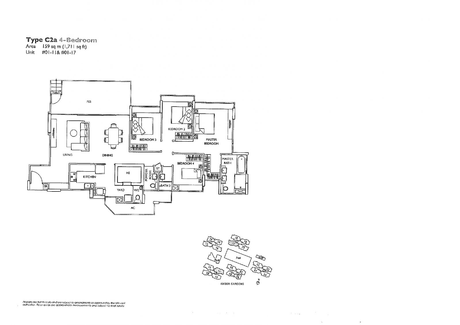 The Esta 4 Bedroom Floor Plan 2