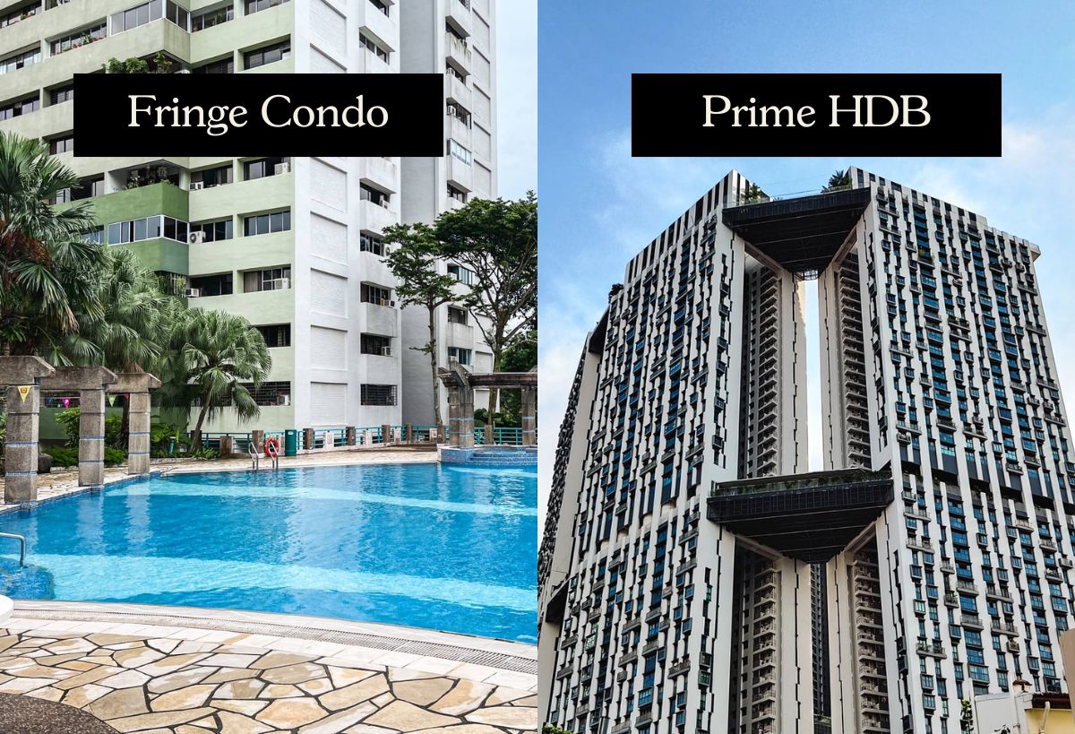 Fringe Condo:Prime HDB