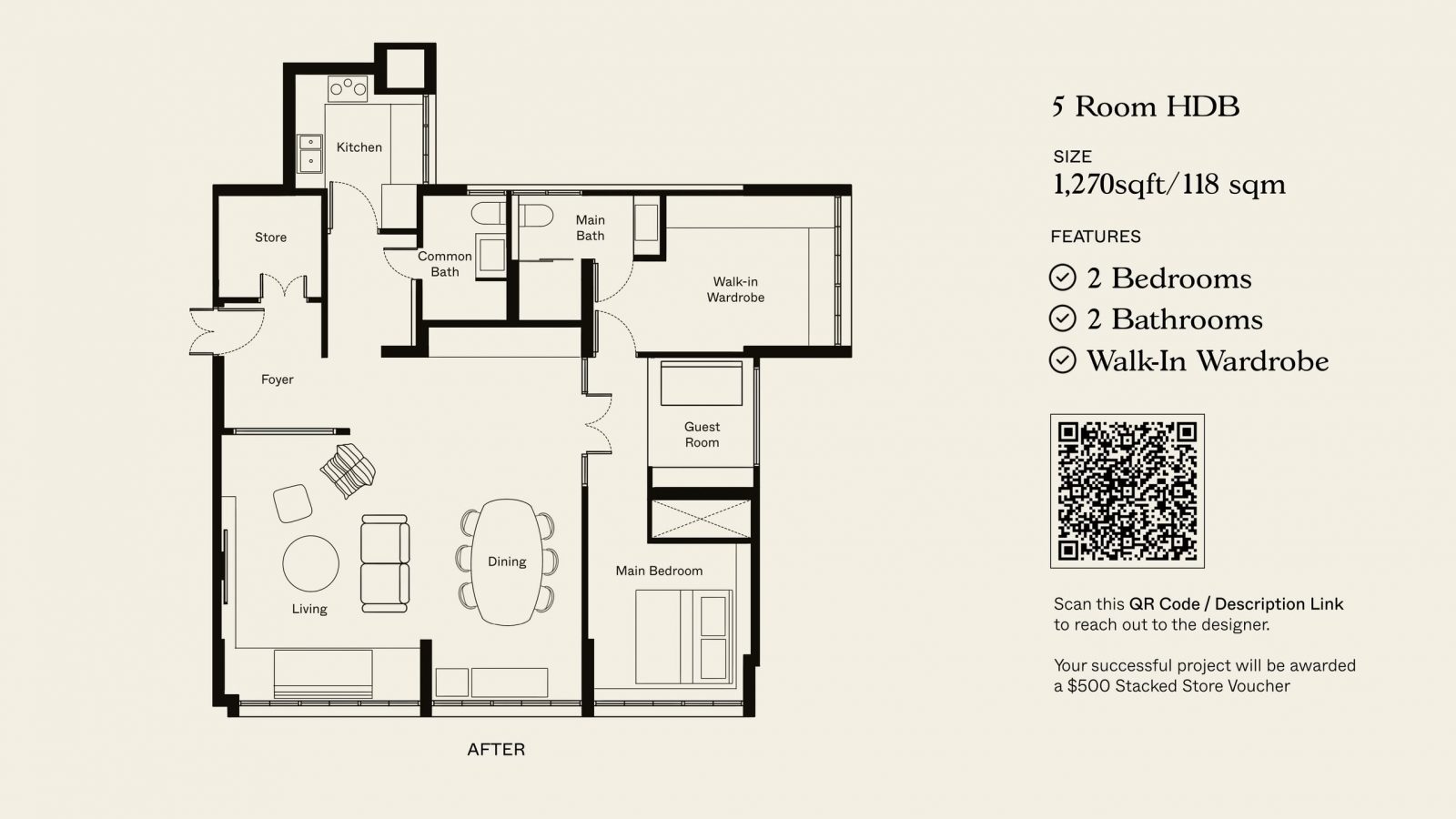 Inside An Interior Designers Colour Packed 5 Room HDB Built In The 1980s 2