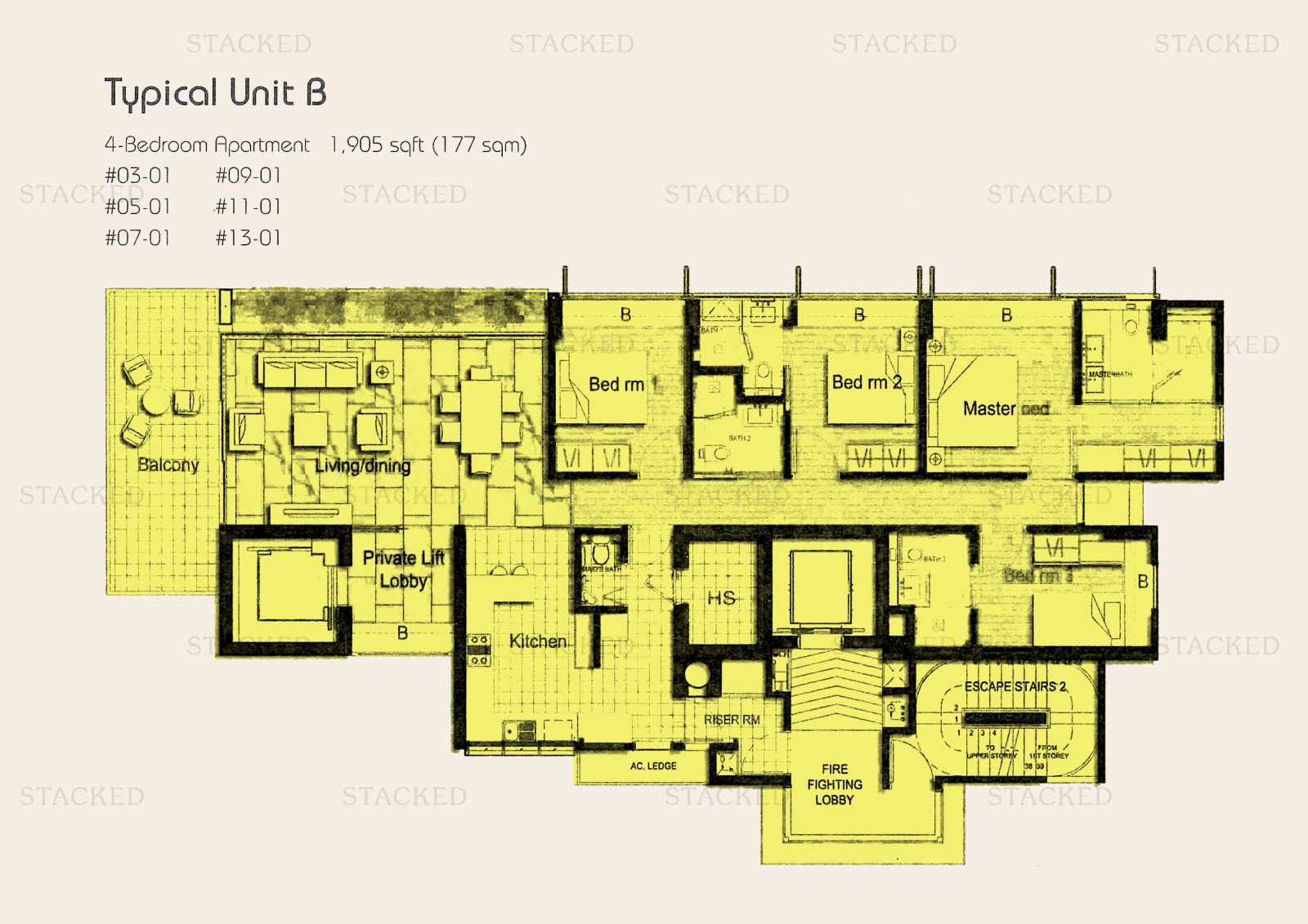 One Robin floor plan 2