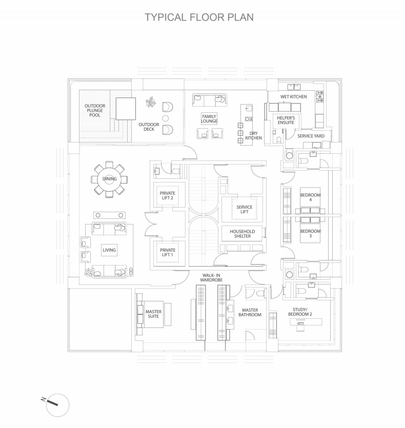 hana condo floorplan