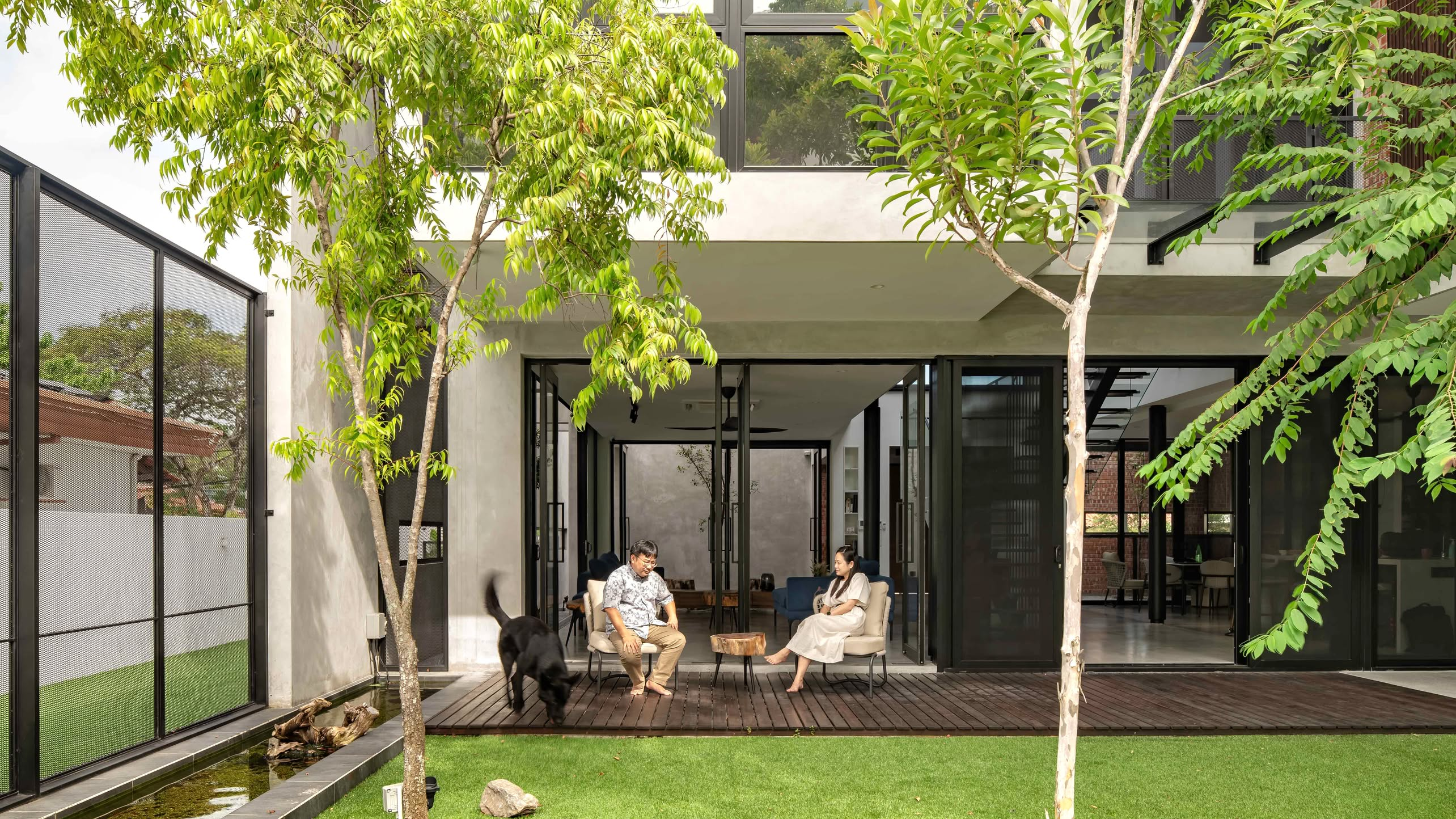 How A Family Rebuilt Their 1950s Home Into A Pet Friendly Nature Sanctuary In Malaysia 1