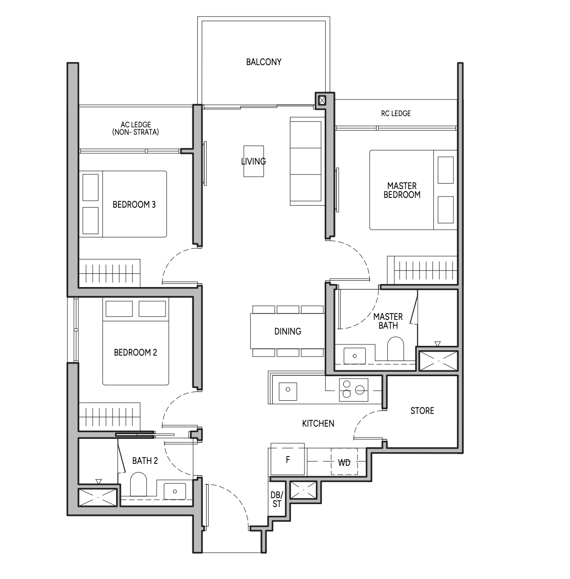 orie 3 bedroom