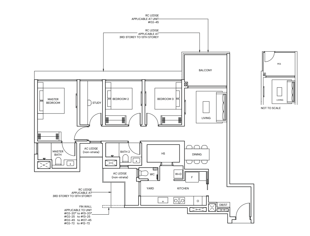 Parktown 3 Bedroom Premium Study