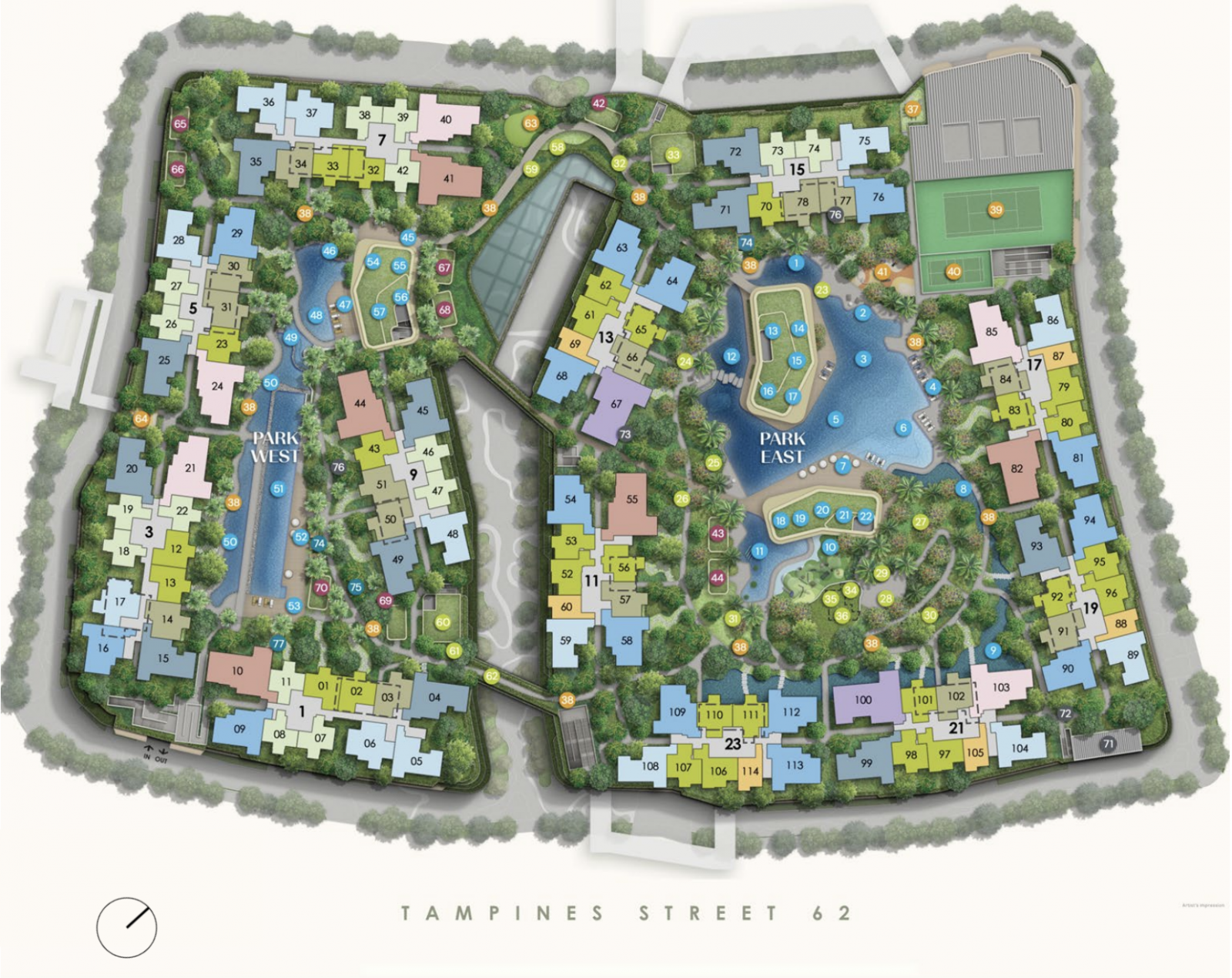 Parktown Site Plan