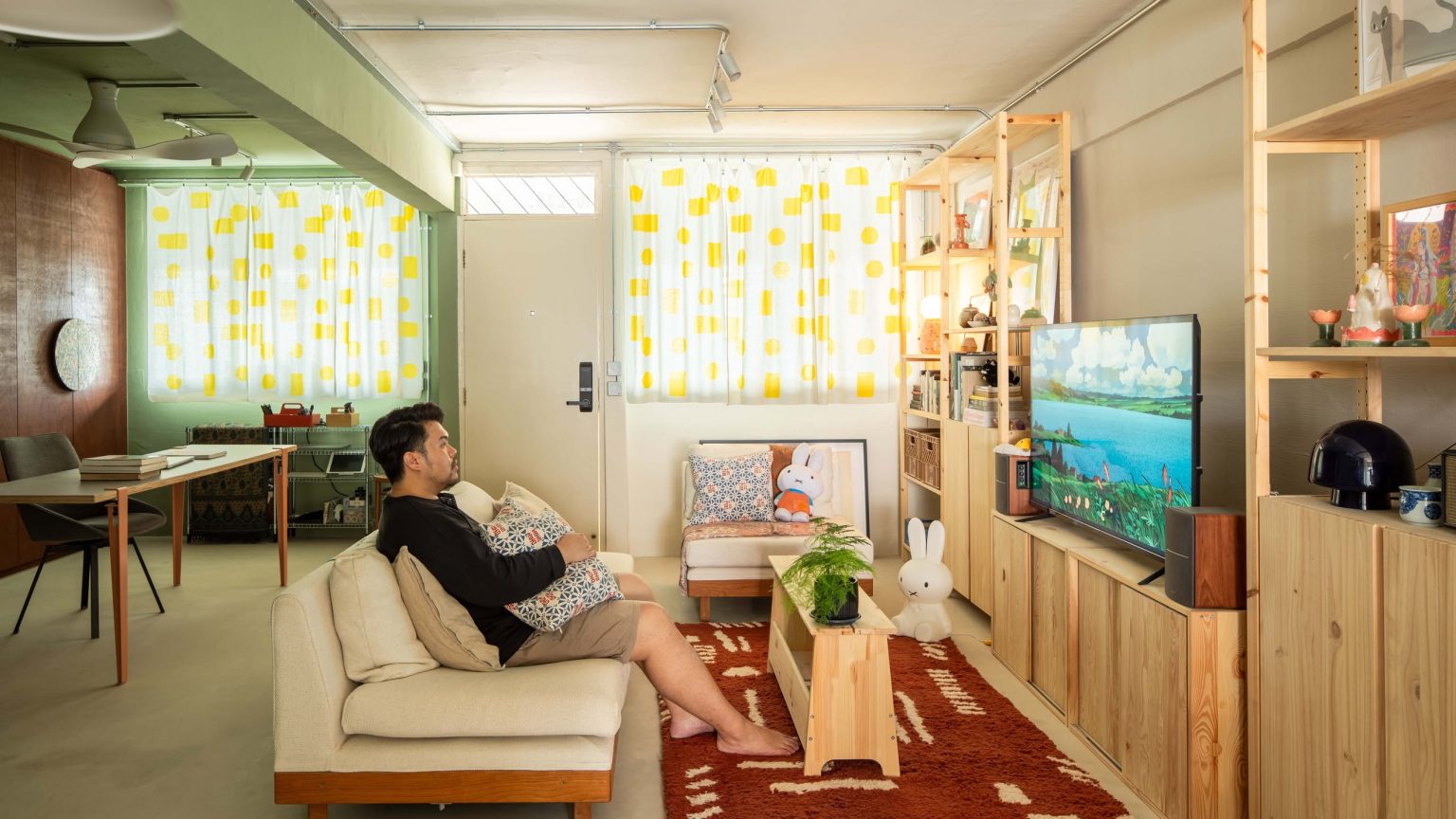 Inside A Designer’s 1980s Nostalgic 3 Room HDB Apartment