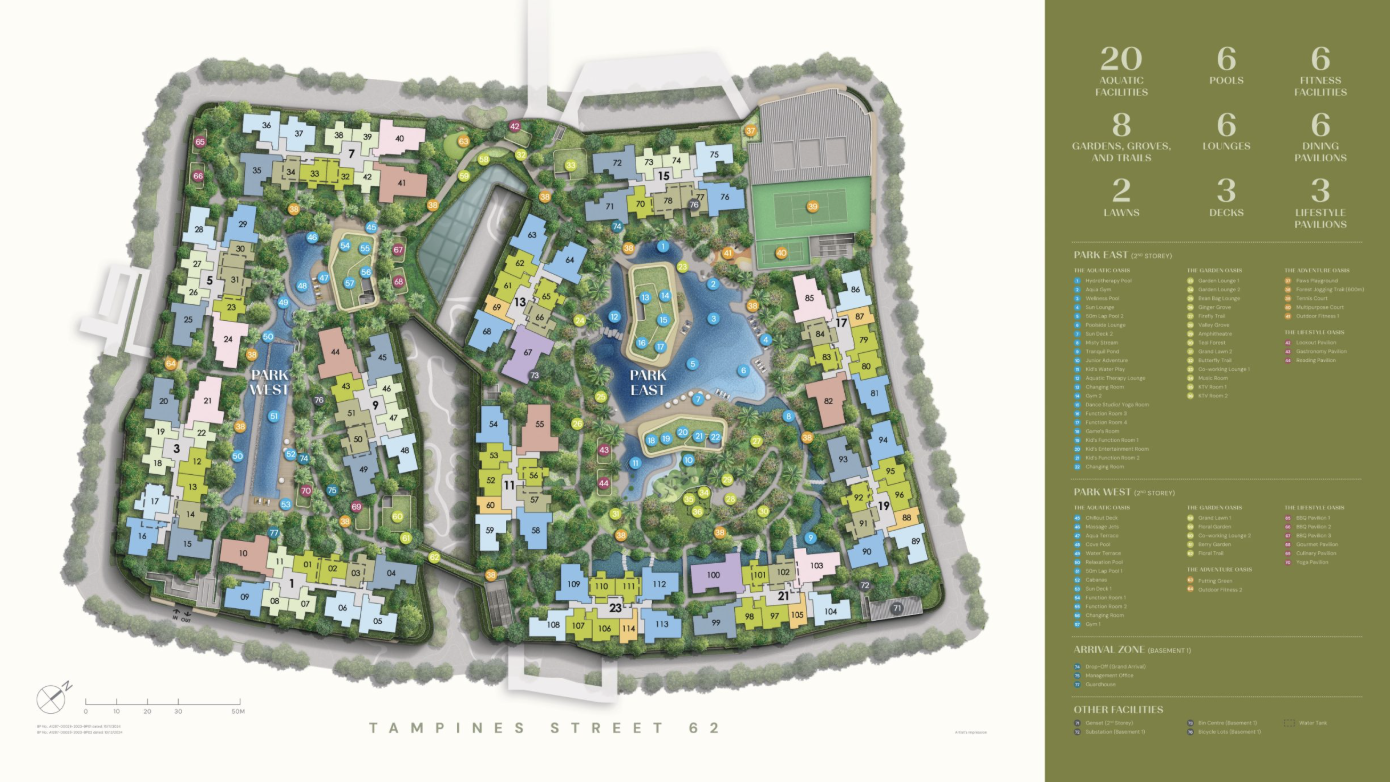 15. Parktown Residence site plan