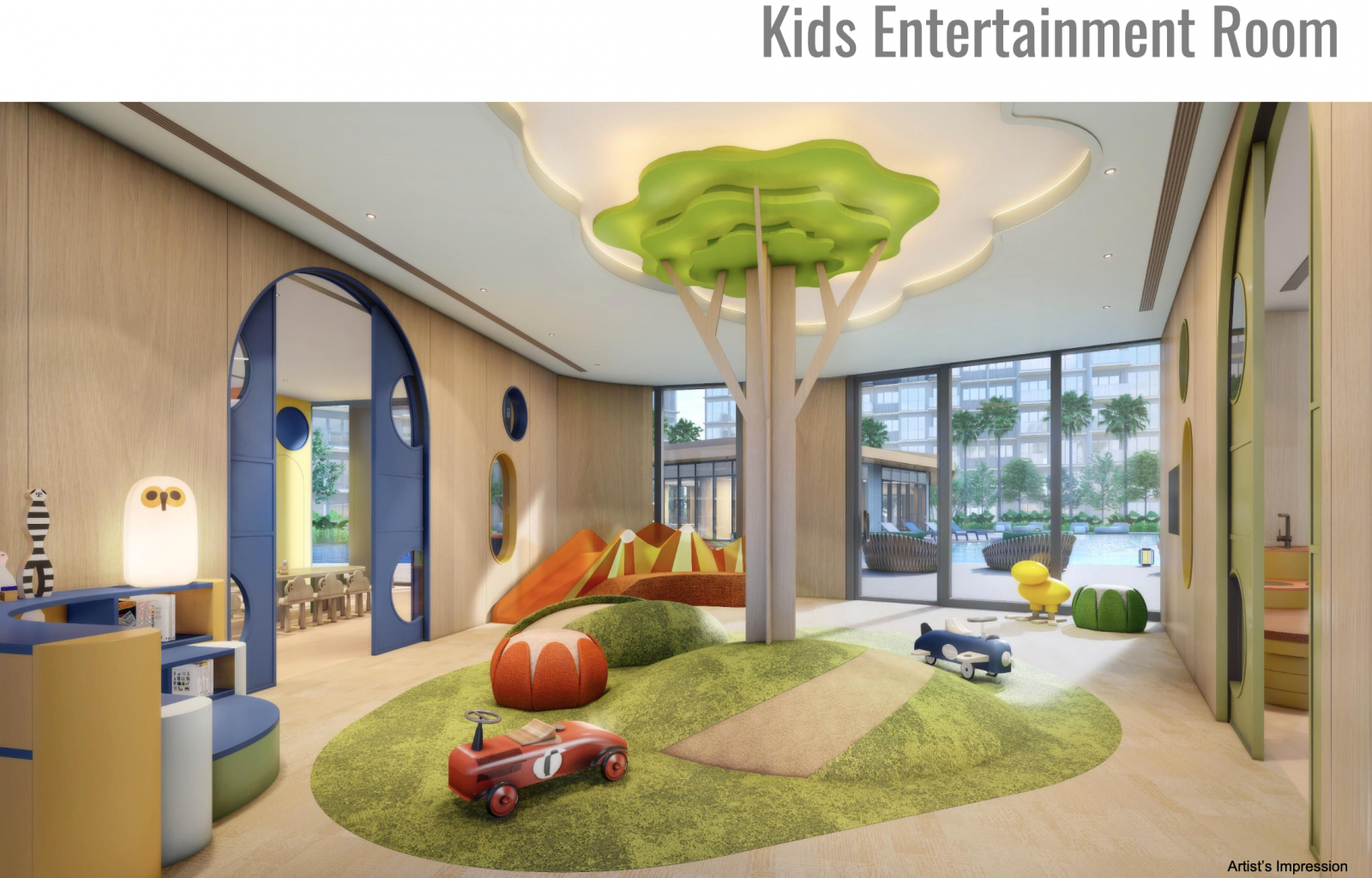 20. Parktown Kids Entertainment Room