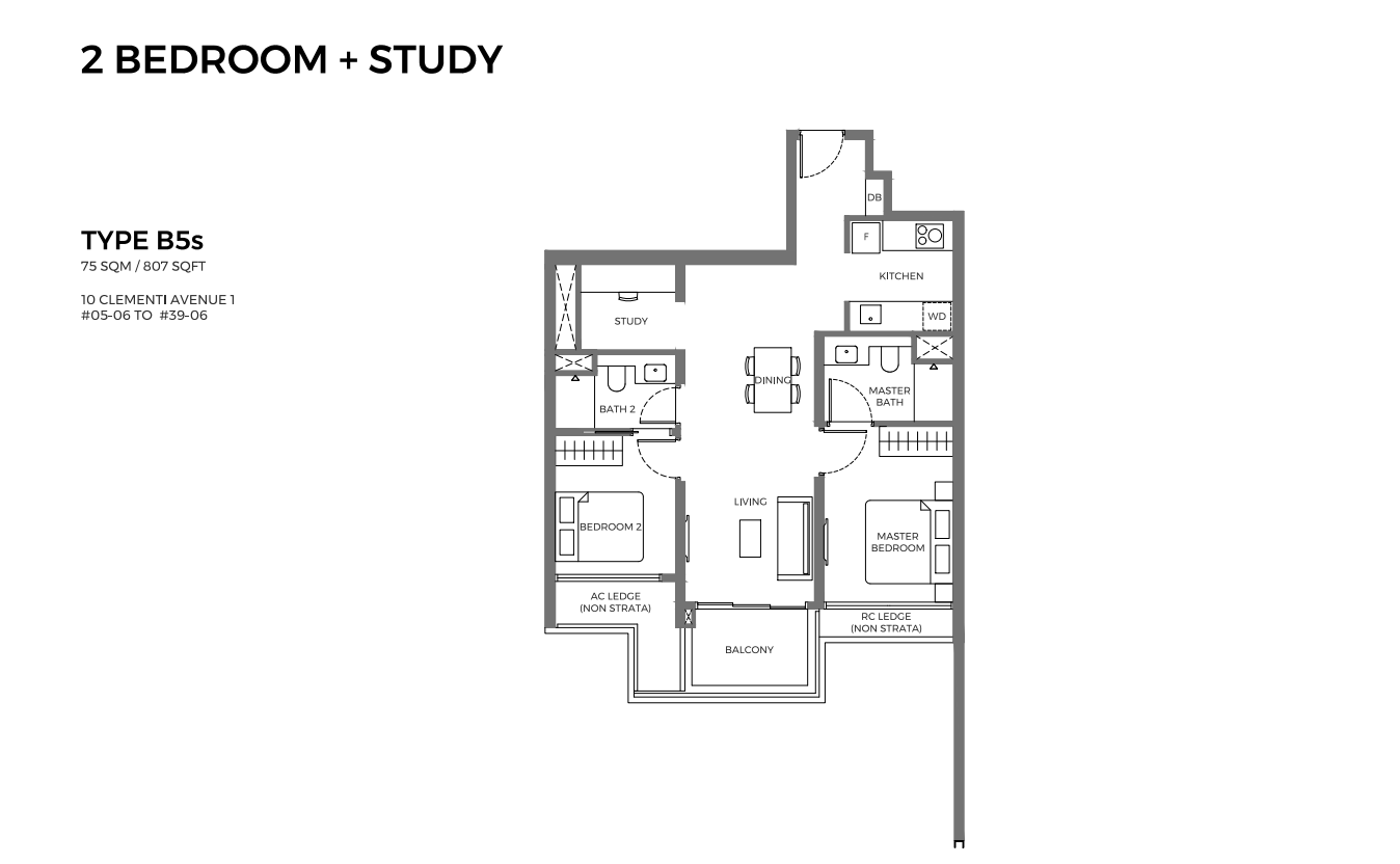 23. ELTA 2 BEDROOM LAYOUT