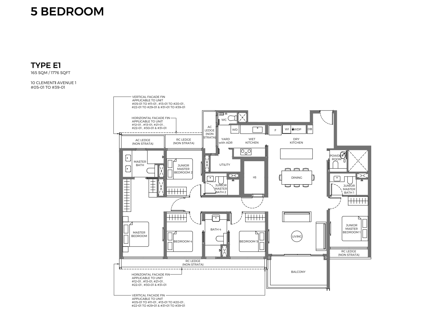 81. ELTA 5 Bedroom layout