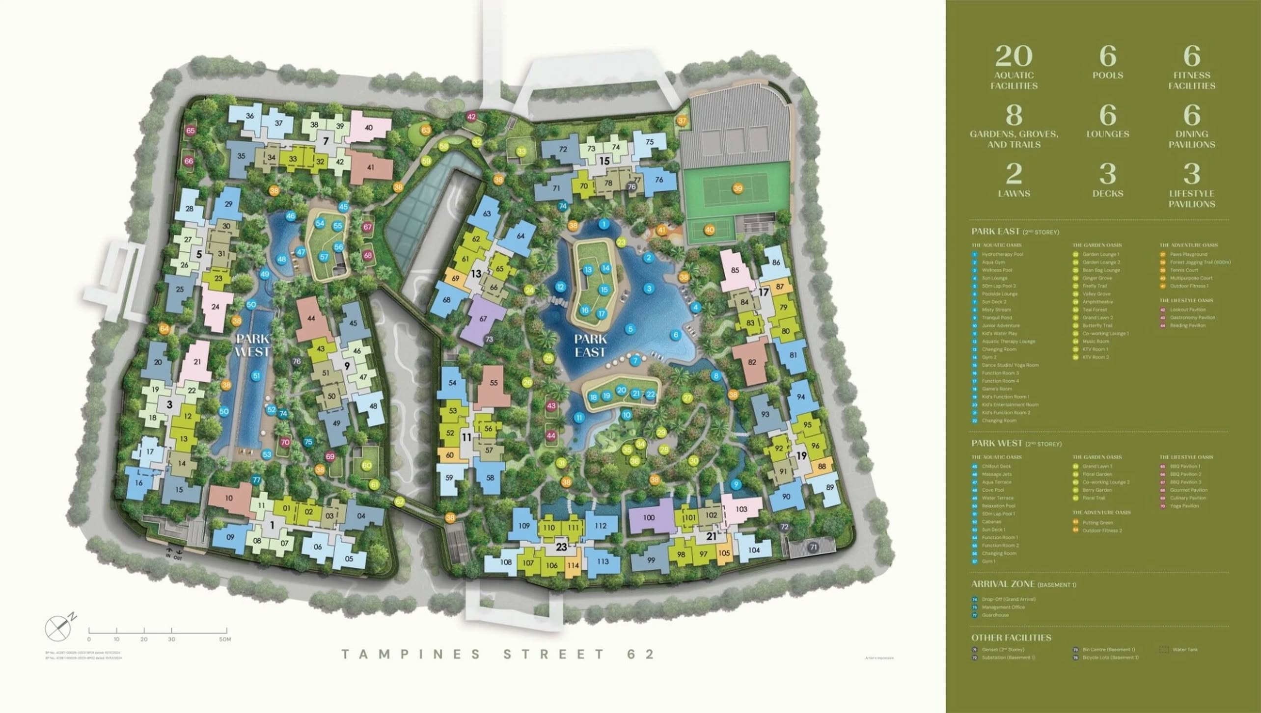 Parktown Residence Site Plan