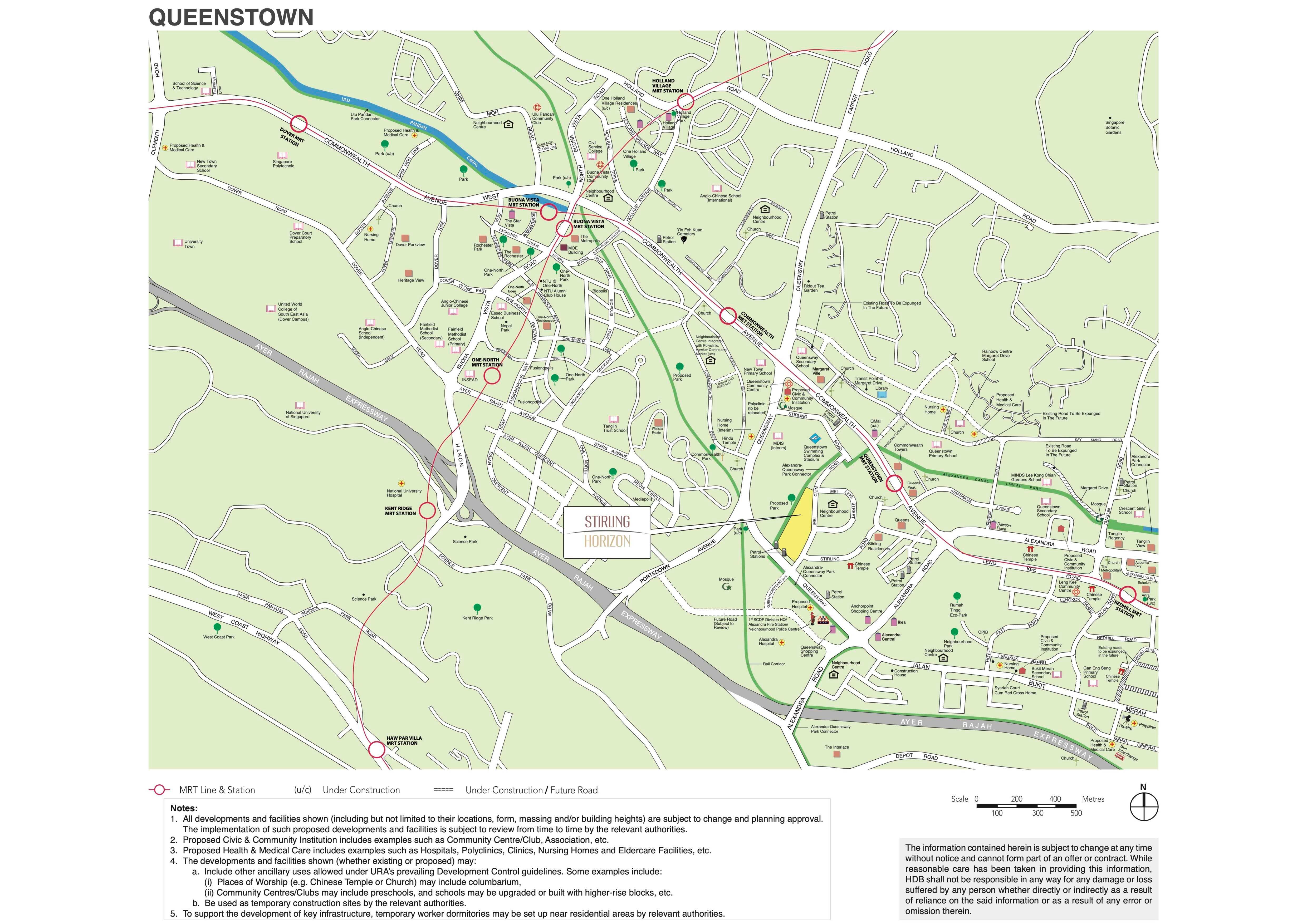 Stirling Horizon Location Map 1