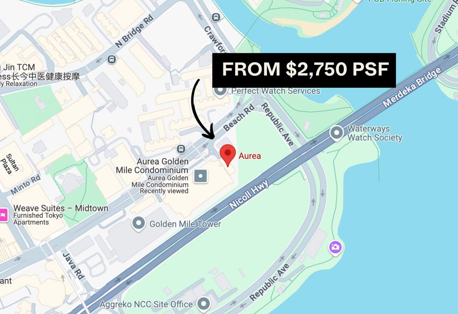 A First Look At Aurea, A Luxury Redevelopment Of Golden Mile Priced From $2,750 Psf