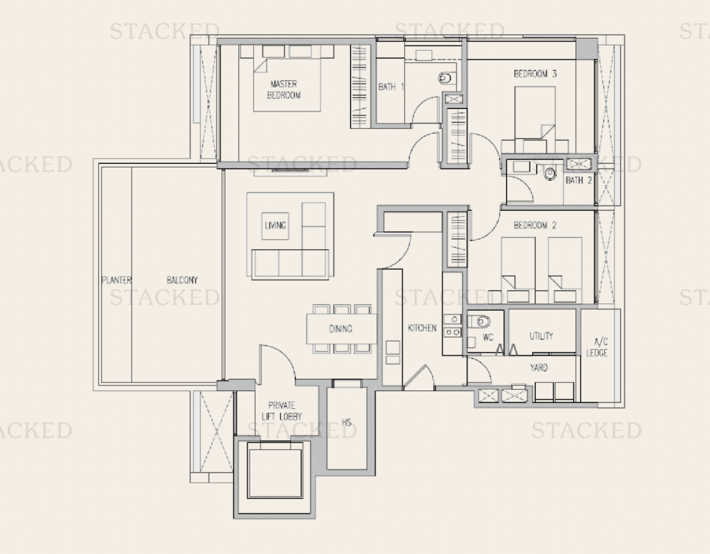 urban suites layout