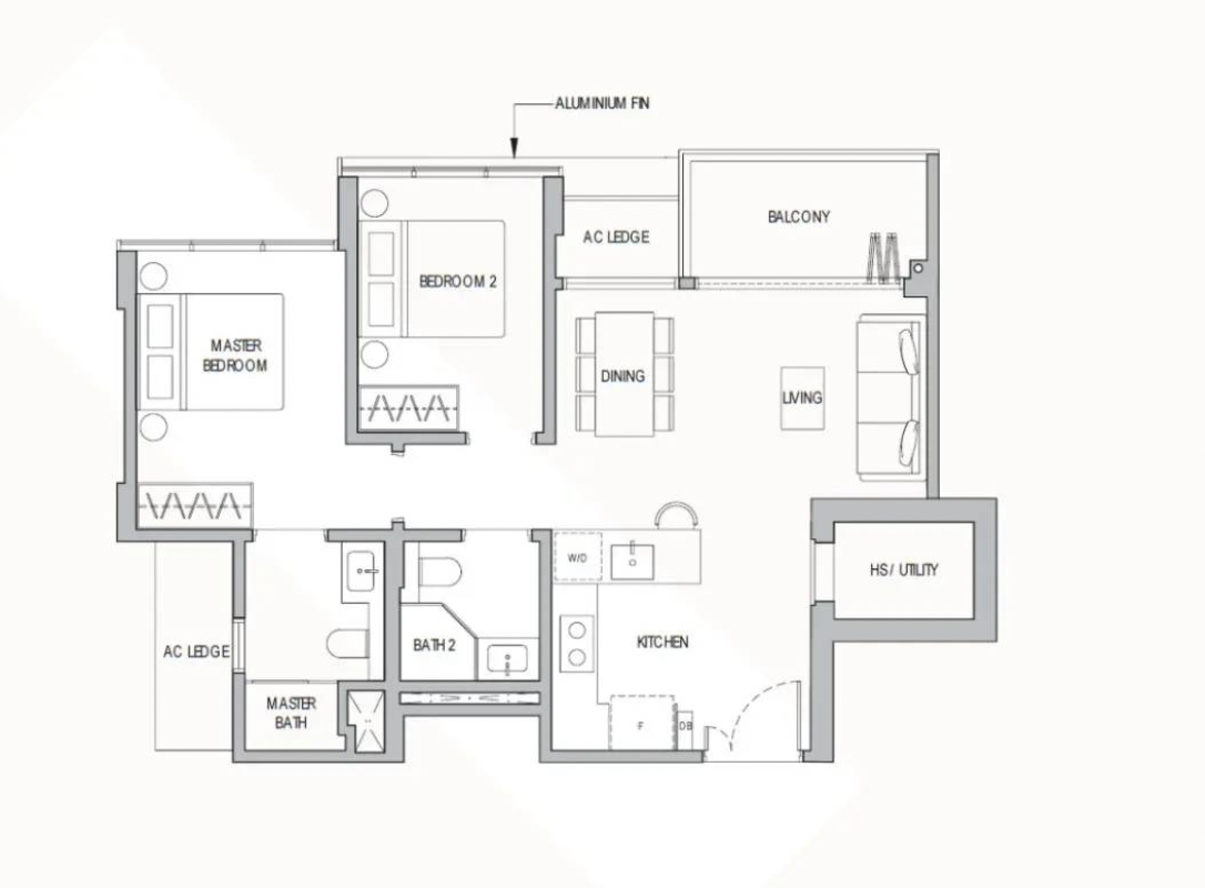 the shorefront floorplan