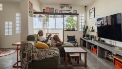 A Bachelor’s Industrial Inspired 4 Room HDB Home With A Garden Balcony 1