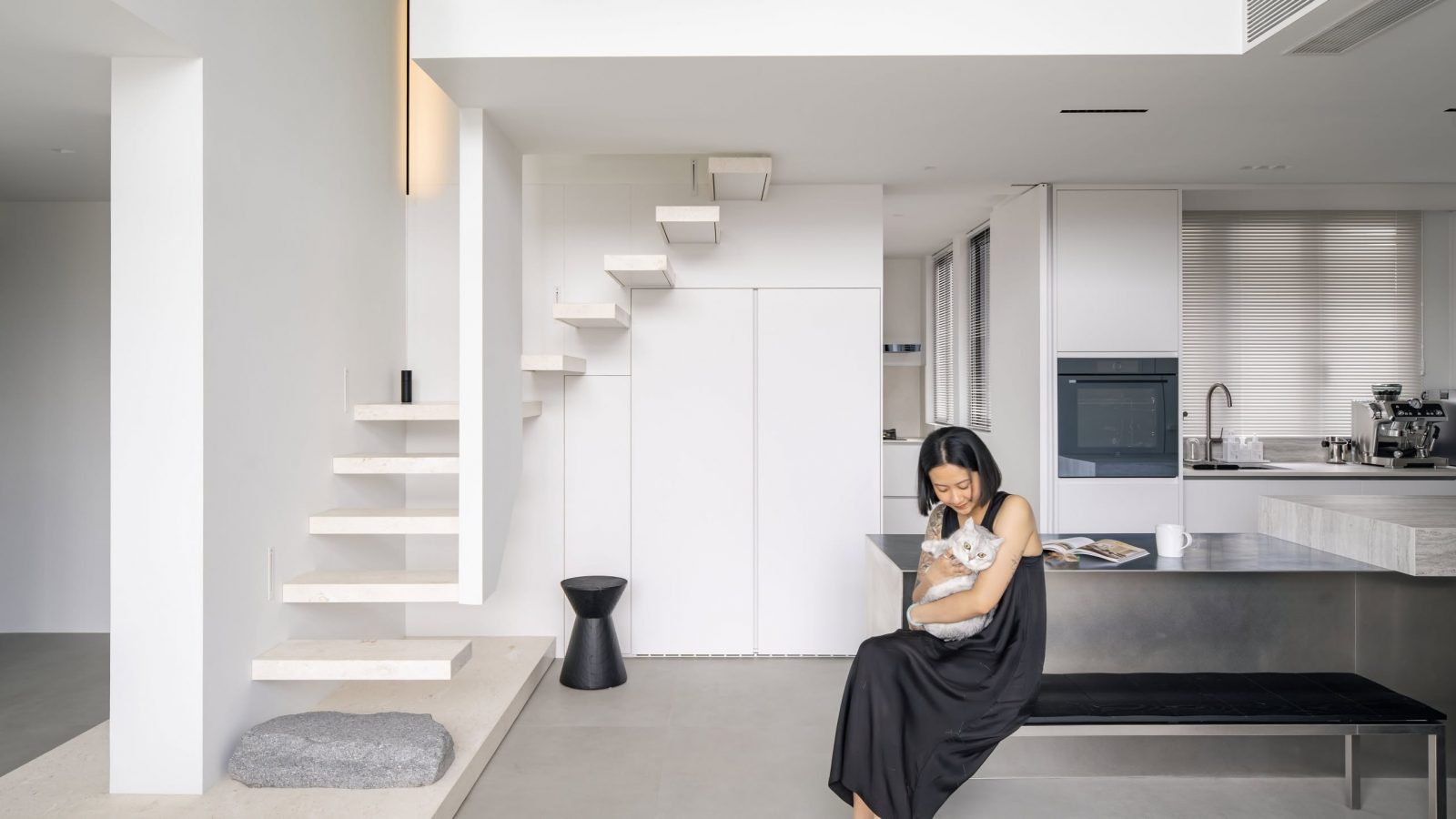 A Bright Minimalist Condo Apartment With A Loft 1