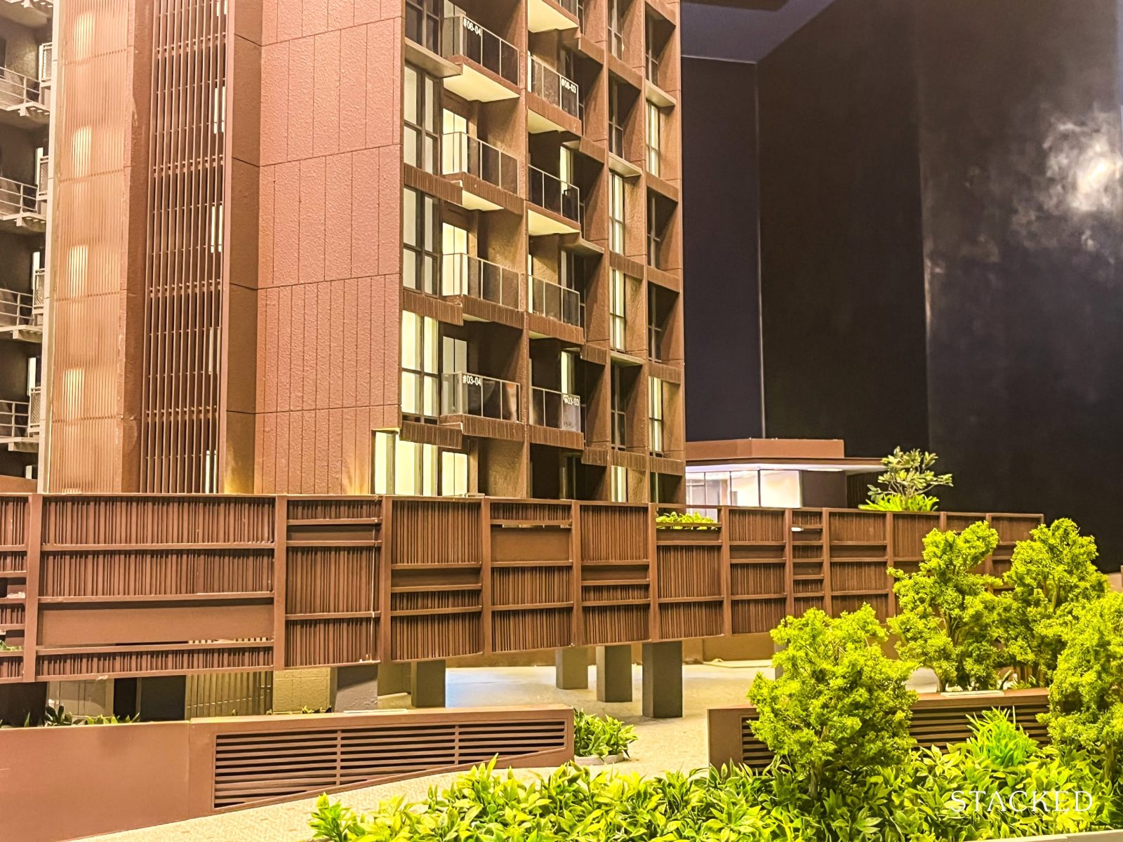 Arina East Residences Model Walk Way 2