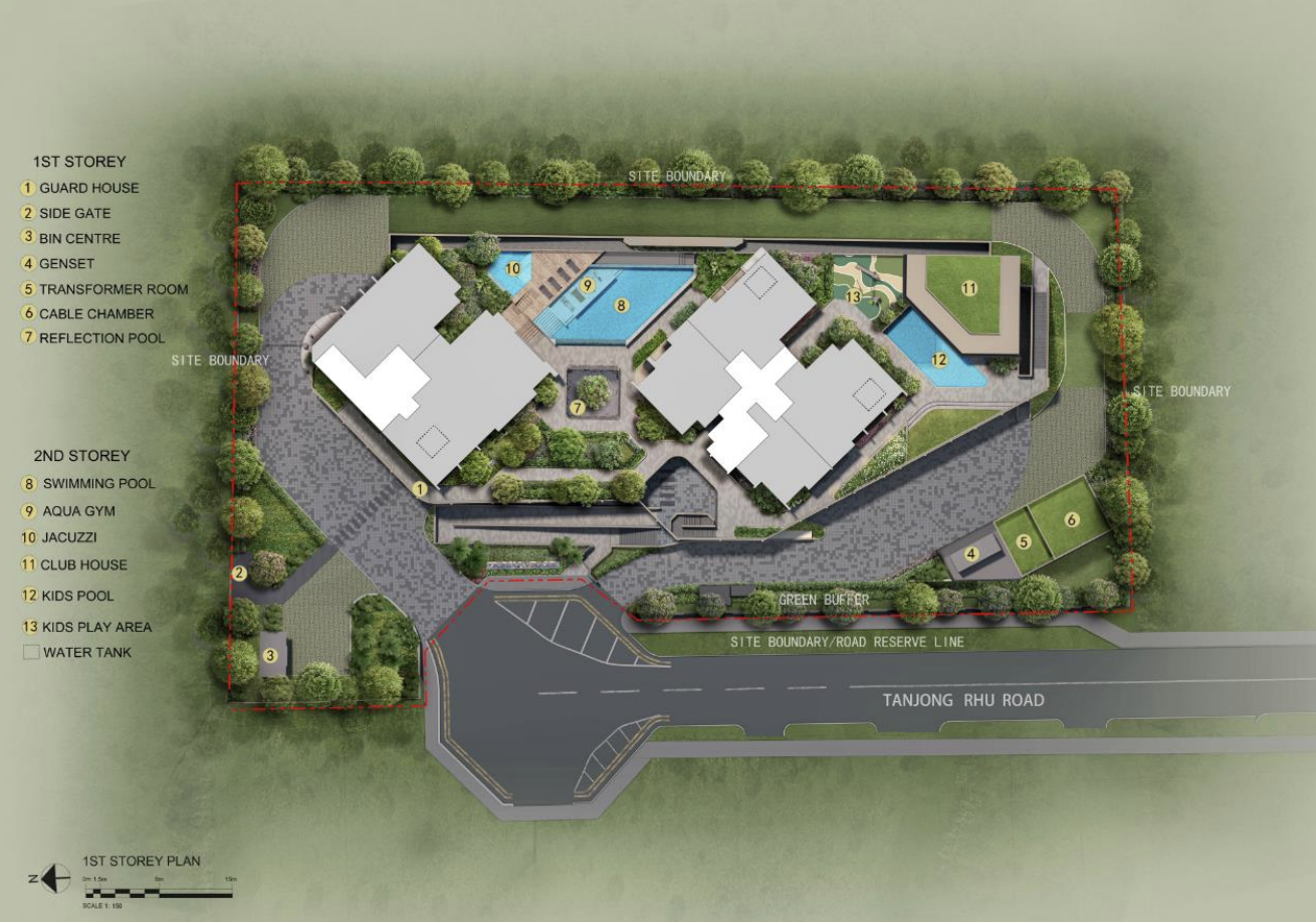 Arina East Residences Site Plan 1
