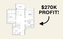 penrose 2 bedroom profit 1