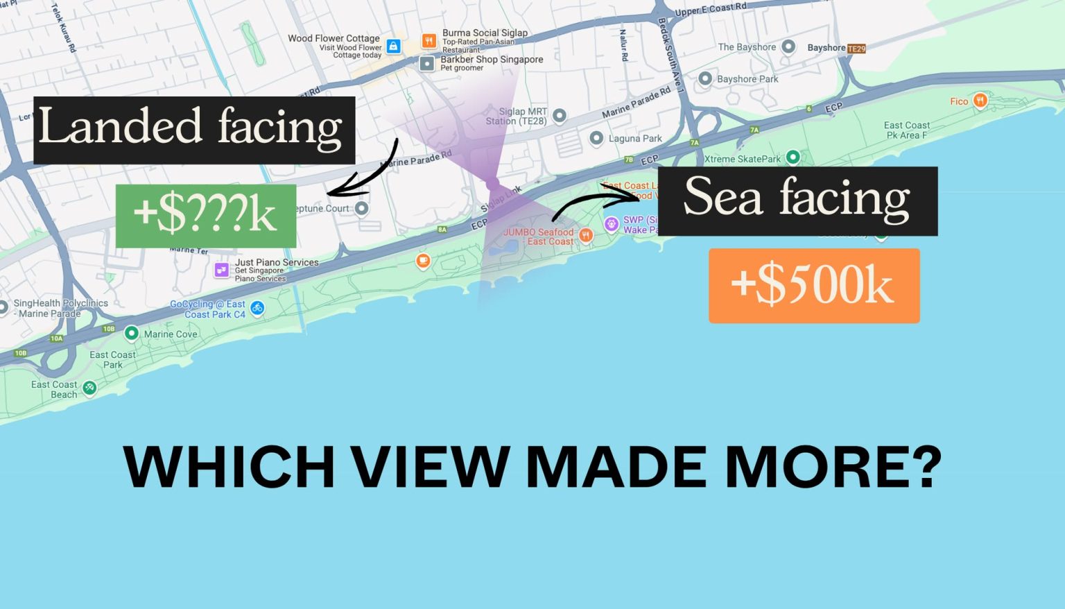Sea View Vs Landed View We Analysed Seaside Residences Resale Profits Here’s What Paid Off