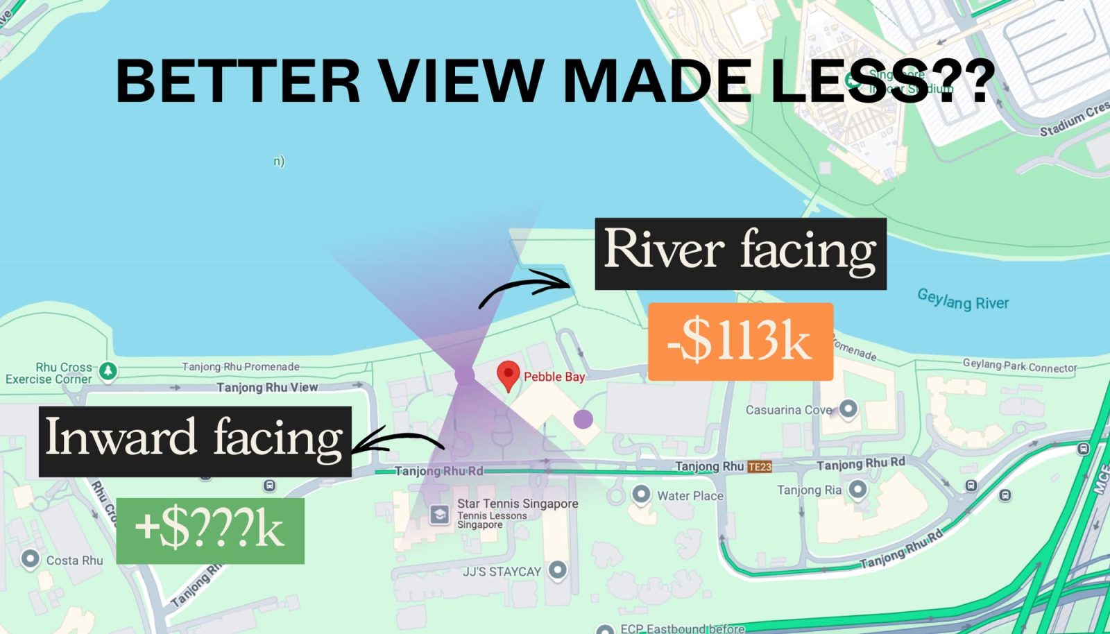How Different Condo Views Affect Returns In Singapore: A 25-Year Study Of Pebble Bay