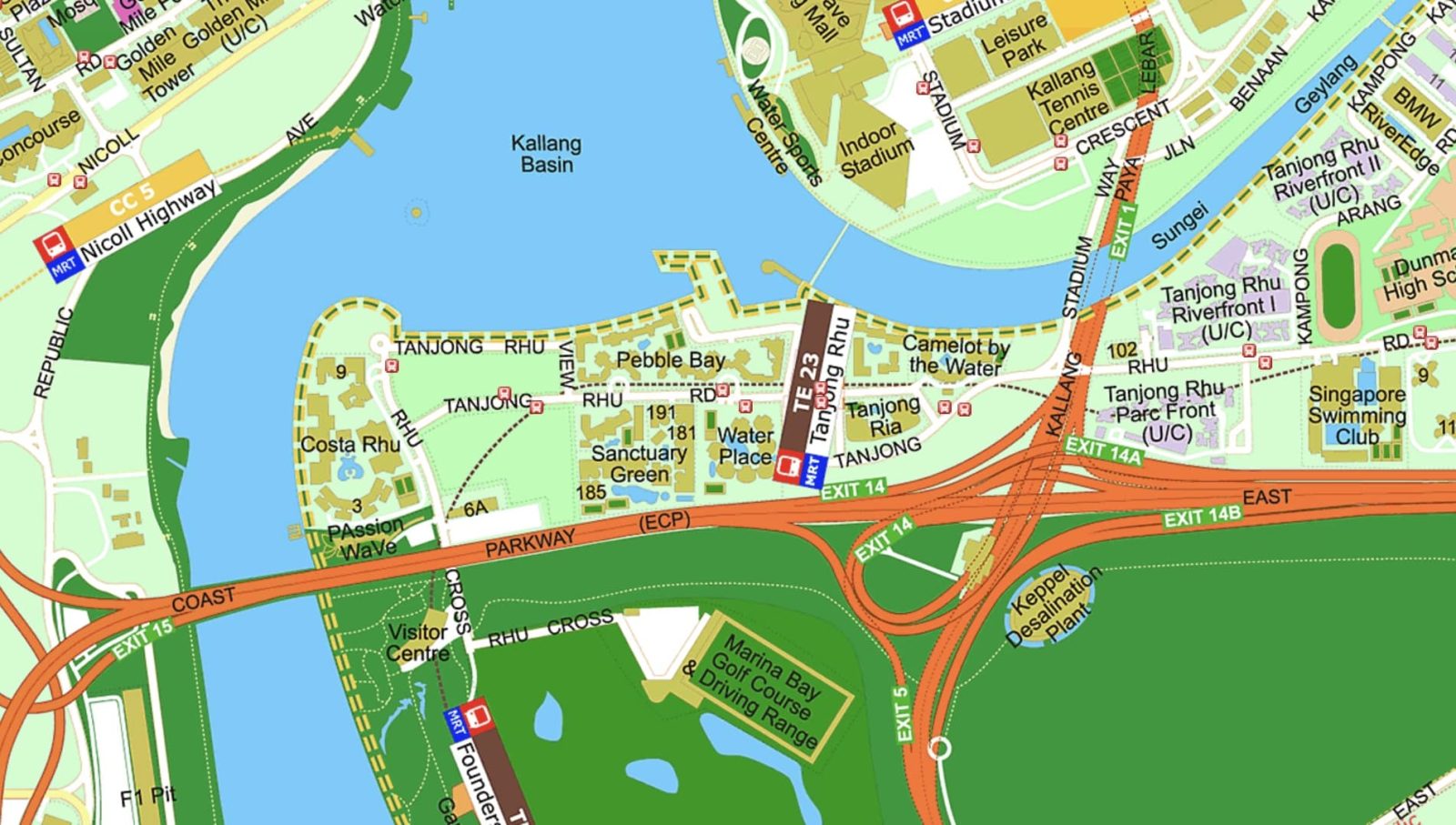pebble bay site plan