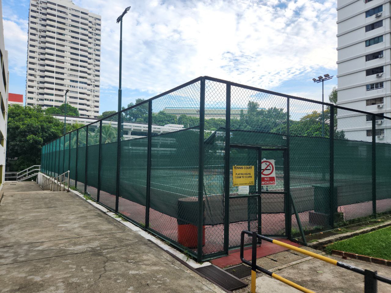 12. Braddell view tennis court