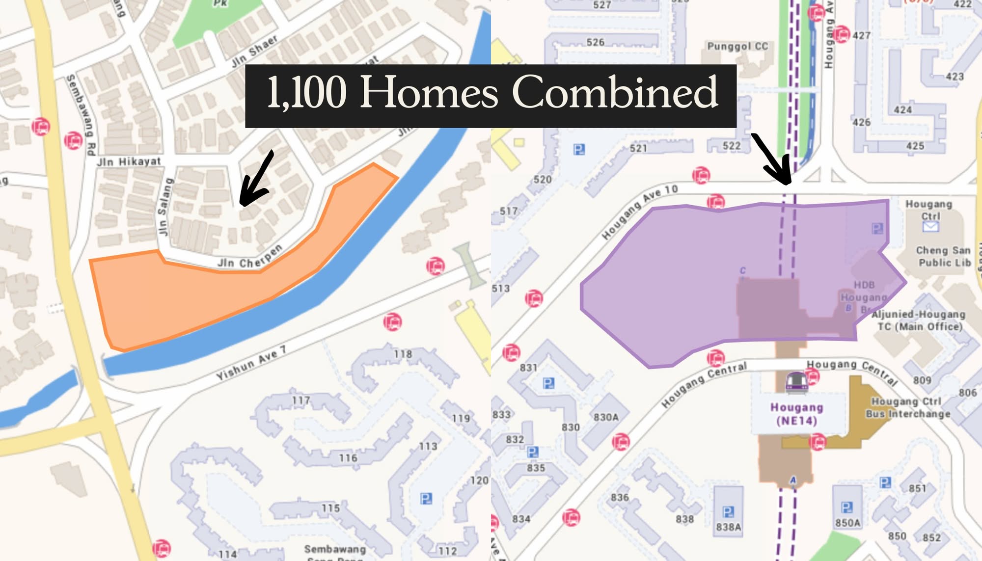 Rare Mixed Use Site At Hougang MRT And New Sembawang EC Plot Just Launched What You Need To Know