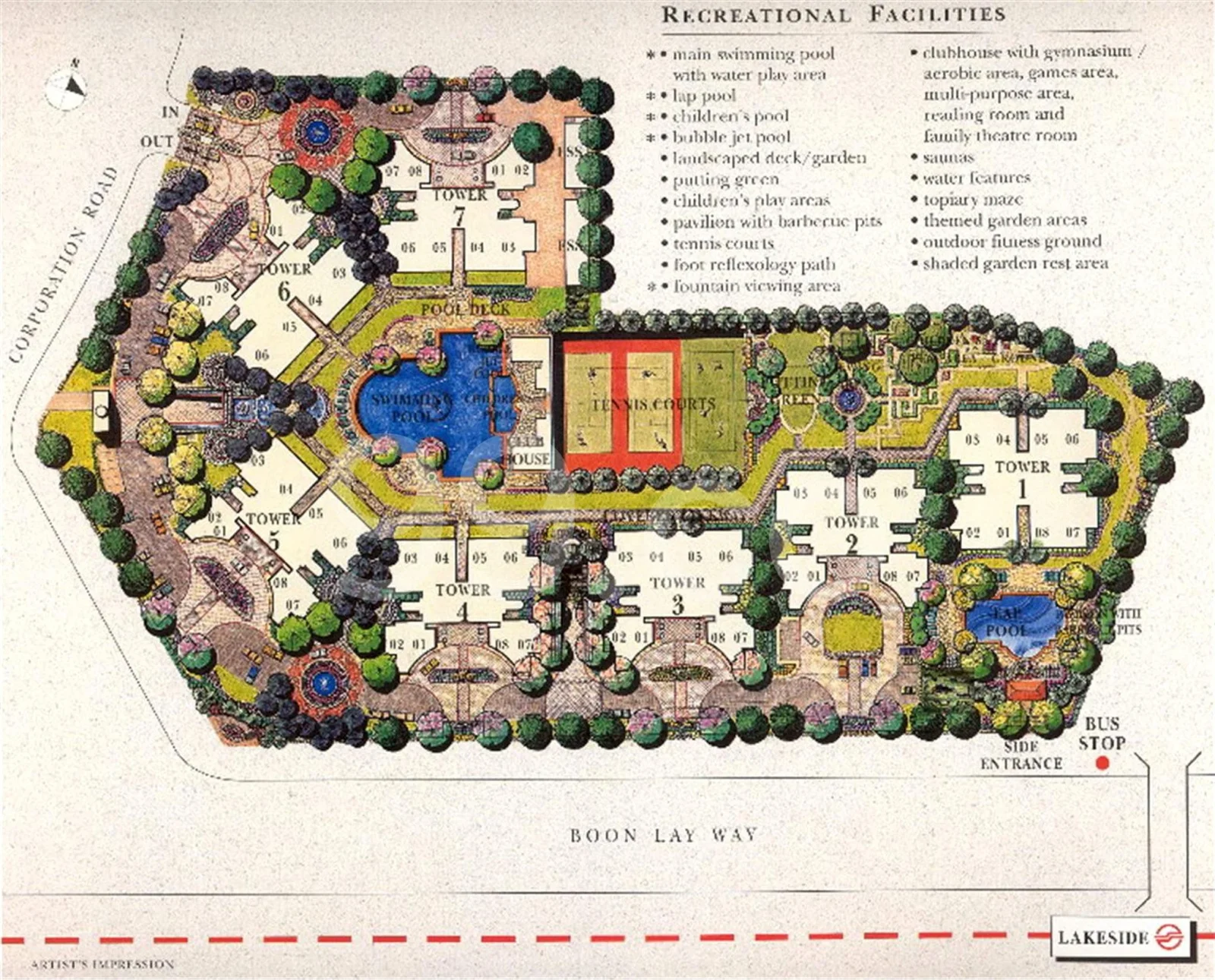 Parc Vista Site Plan