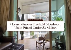 5 Lesser Known Freehold 3 Bedroom Units Priced Under $2 Million