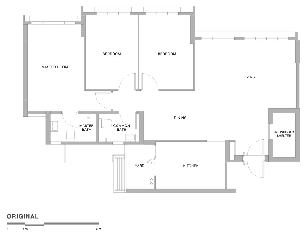 5 Room Flats The 1,184 sq. ft. home