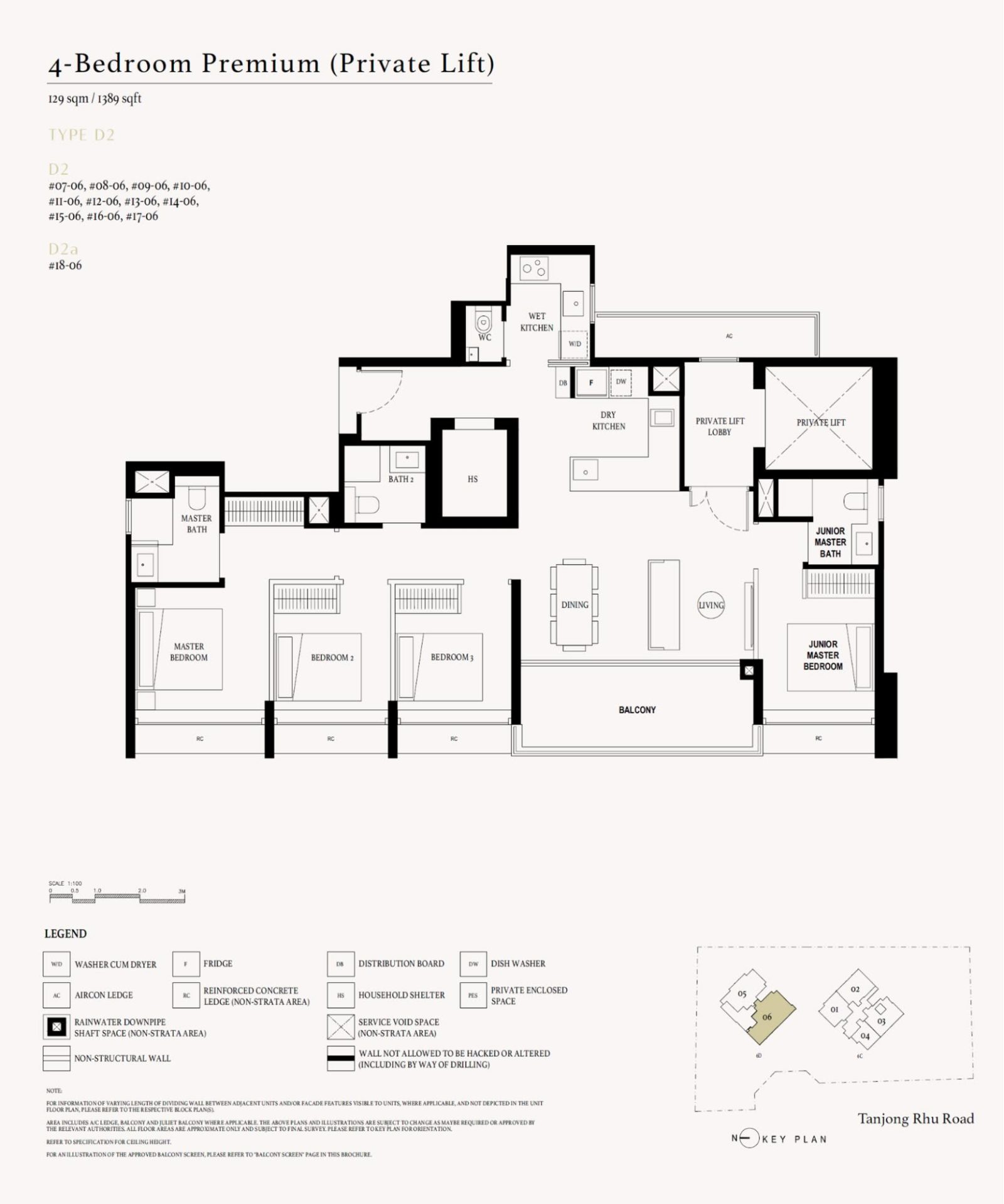 Arina East Residences 1,389 sq. ft.