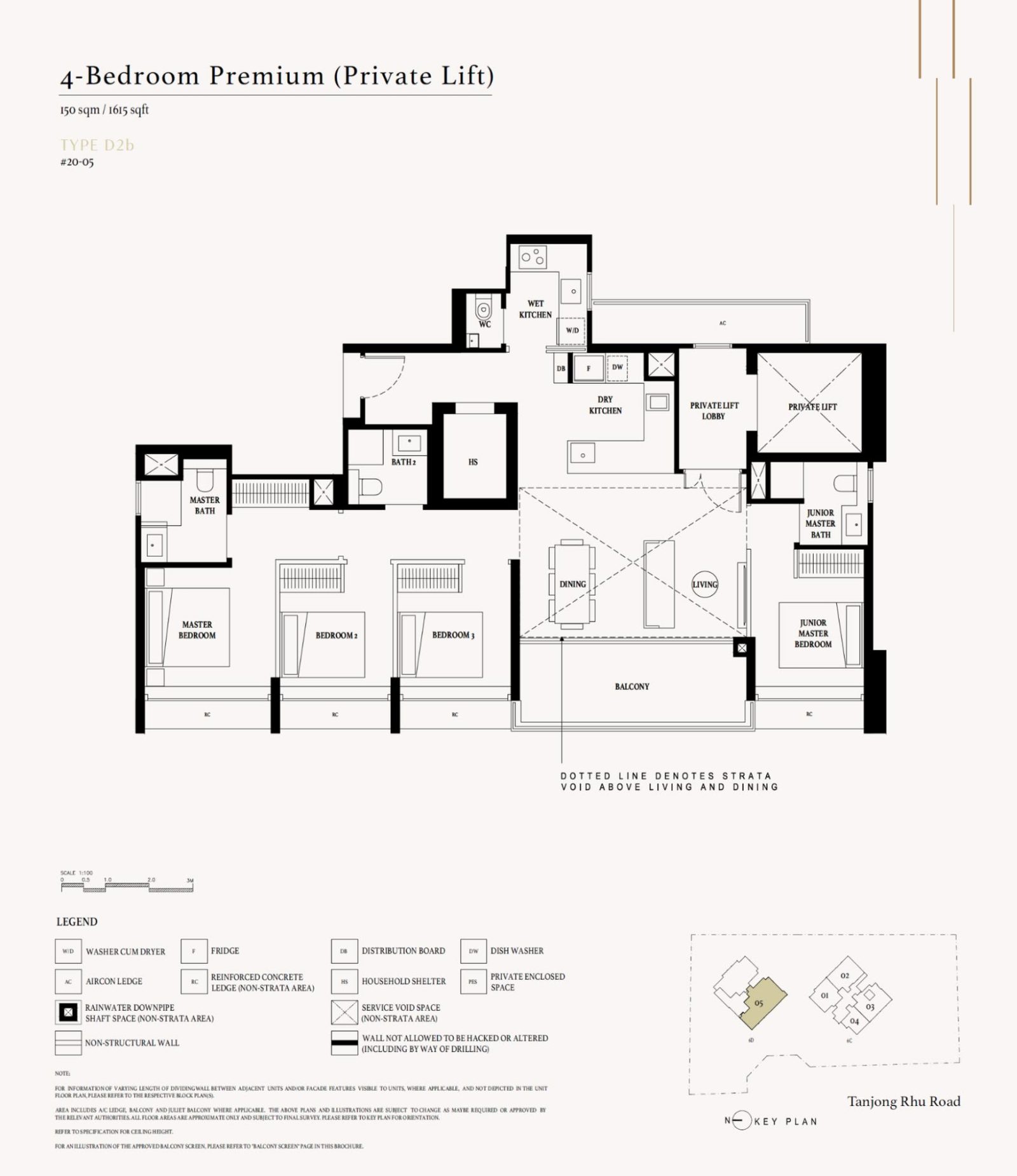 Arina East Residences 1,615 sq. ft.