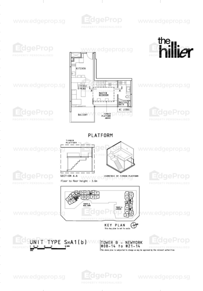 The Hillier 581 sqft