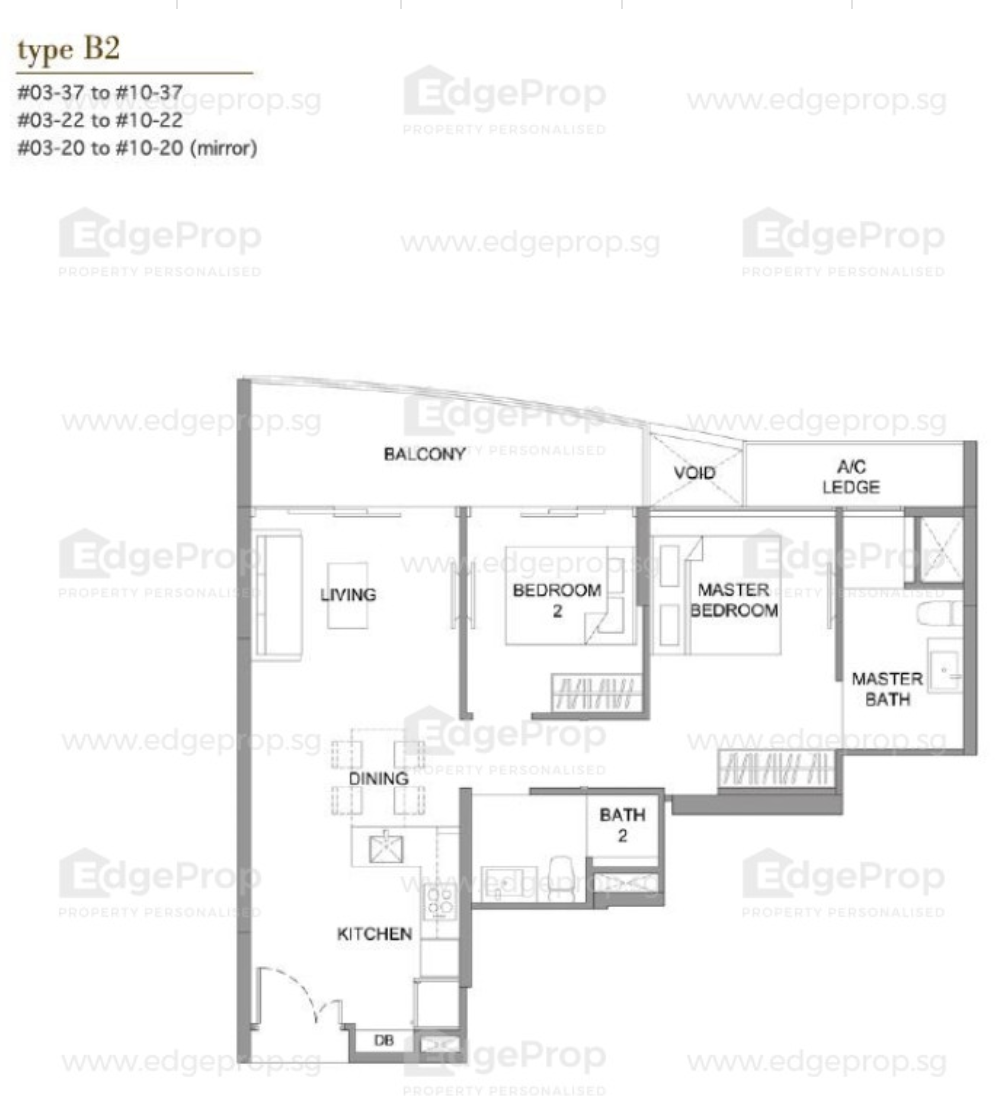 Kingsford Hillview Peak 850 sqft