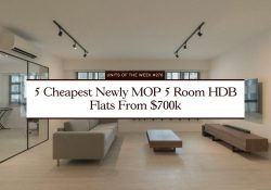 5 Cheapest Newly MOP 5 Room HDB Flats From $700k