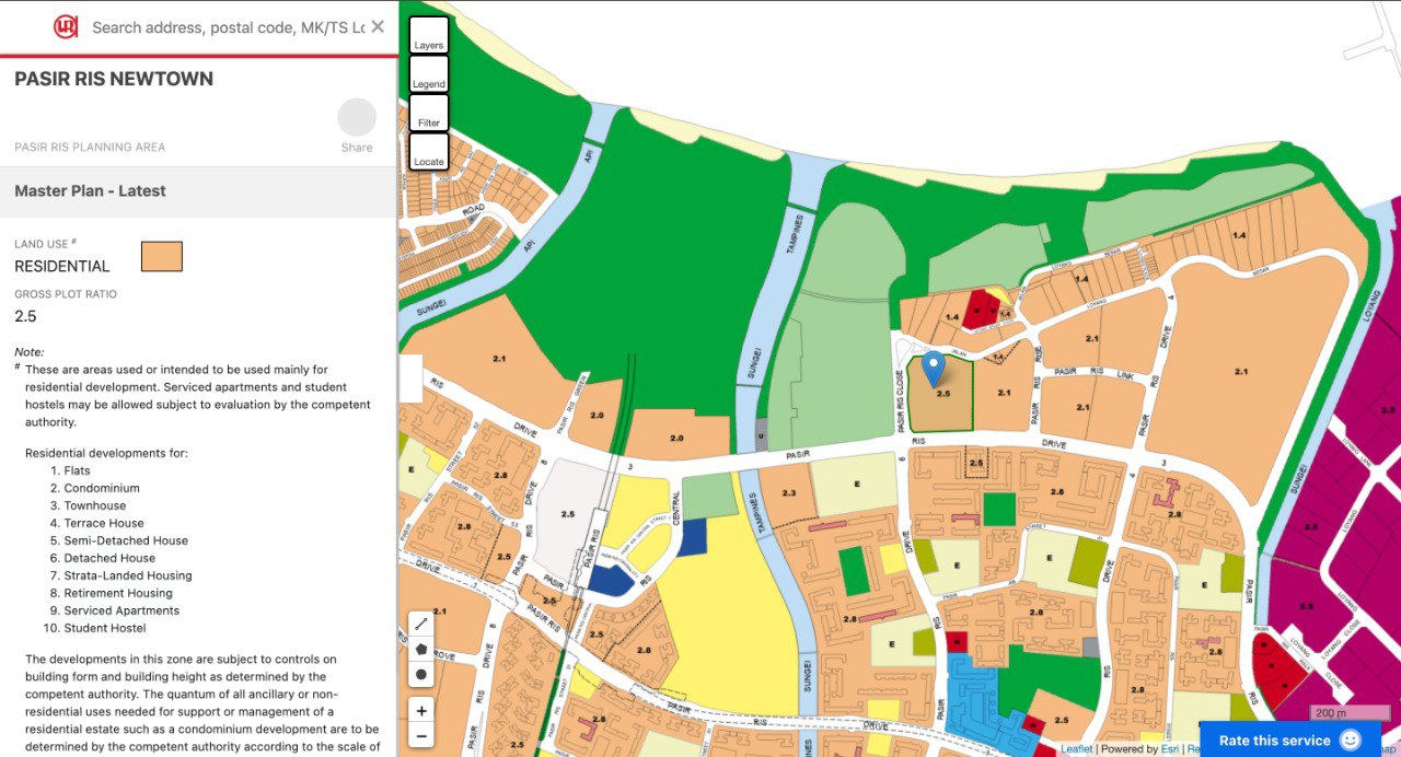 Pasir Ris URA Masterplan
