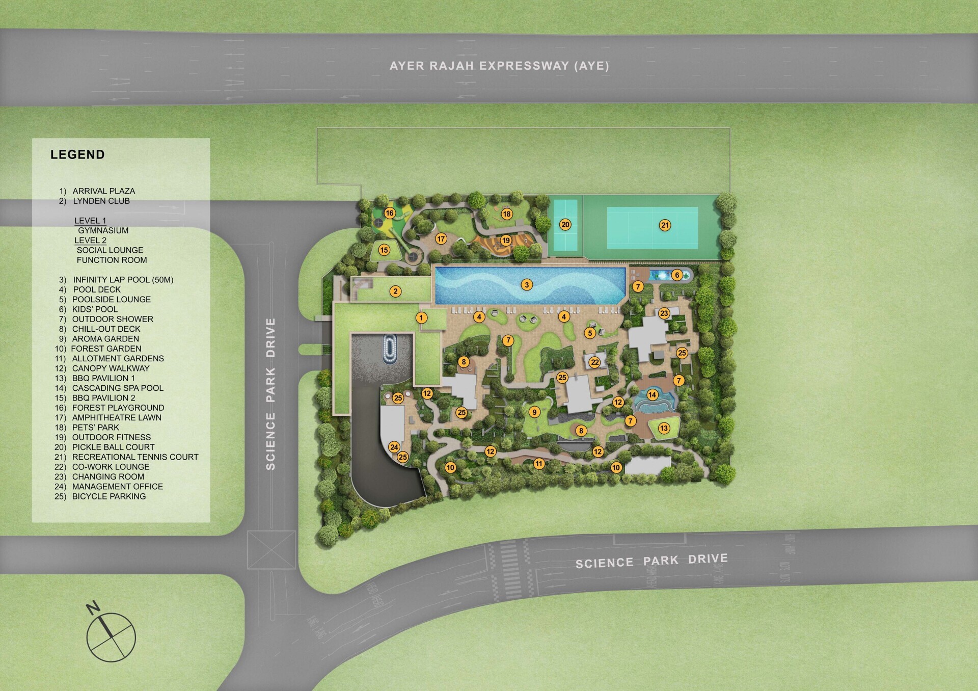 Lyndenwoods Site Plan 2
