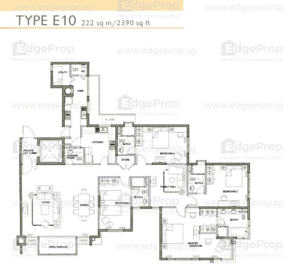 Caribbean at Keppel Bay 2,390 sq ft