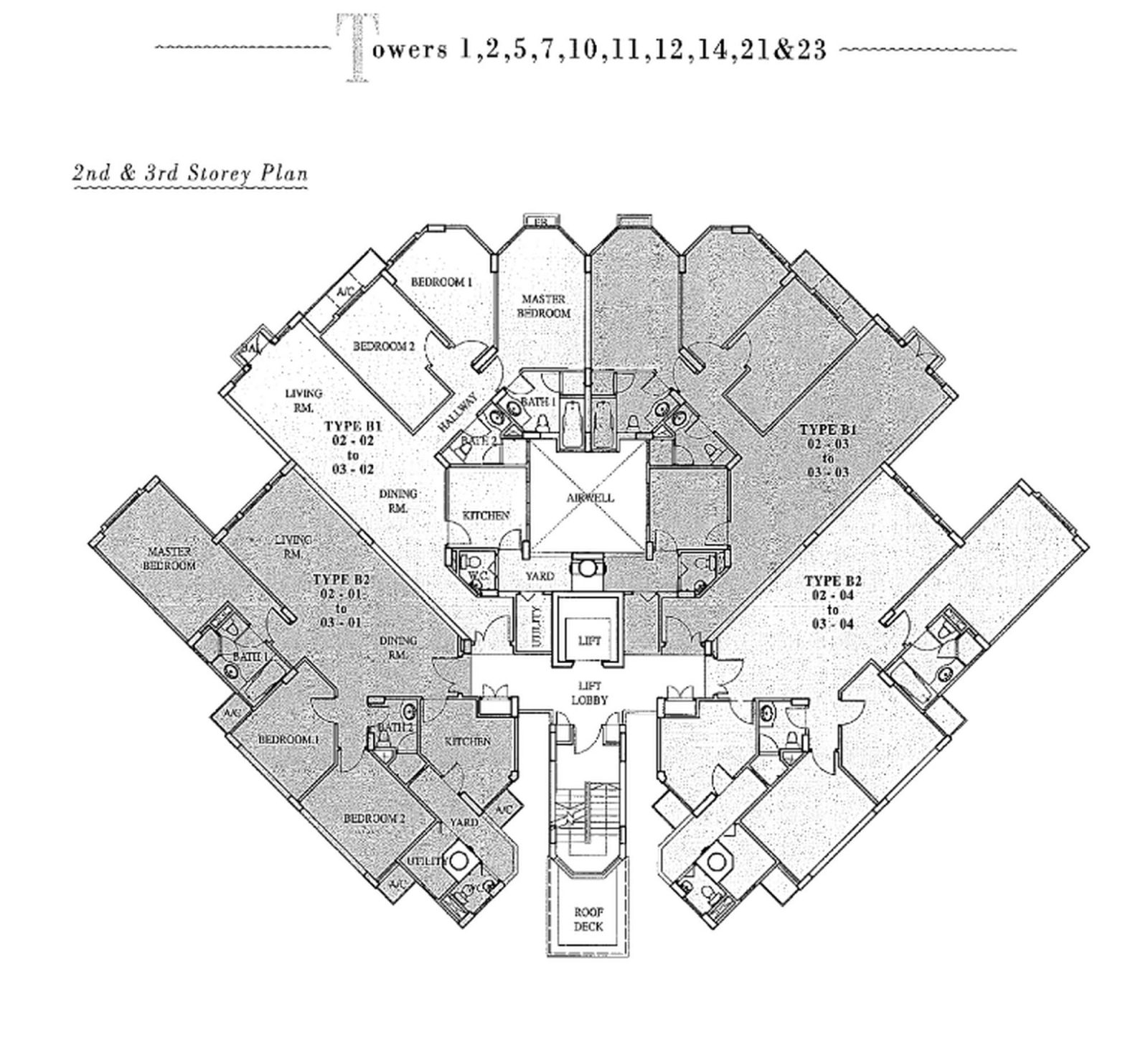 Villa Marina Floorplans 2