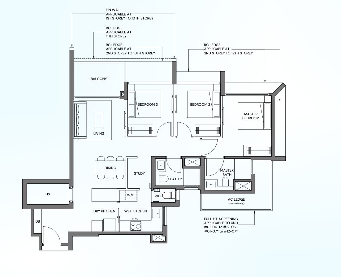 canberra crescent 3 bedroom premium floorplan